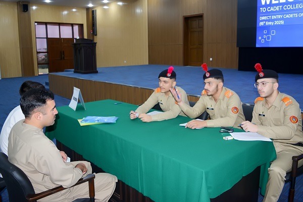 Newly Inducted Class - XI Cadets